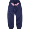 Sp5der Brand 555 Unisex Blue Sweatpant