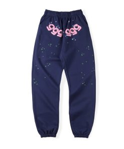 Sp5der Brand 555 Unisex Blue Sweatpant