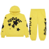 Sp5der Brand Gold Star 555 Tracksuit