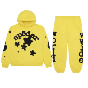 Sp5der Brand Gold Star 555 Tracksuit