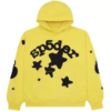 Sp5der Brand Yellow Star man Hoodie